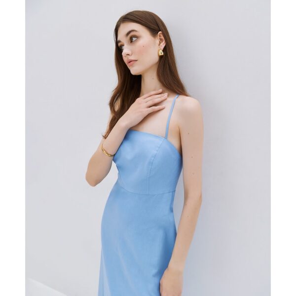 Maxi dress with tied-up straps - Access Fashion - Image 6