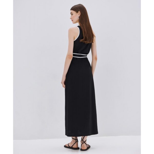 Dress with contrasting details - Access Fashion - Image 2