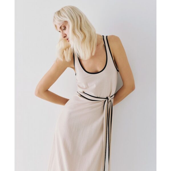 Dress with contrasting details - Access Fashion - Image 6
