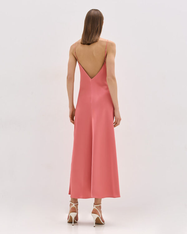 Satin strappy dress - Access Fashion - Image 4