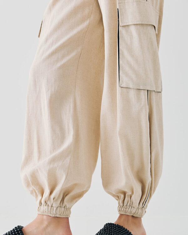 Cargo pants with elastic waist - Access Fashion - Image 6