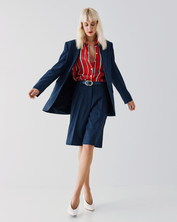 Bermuda shorts with pleats - Access Fashion - Image 10