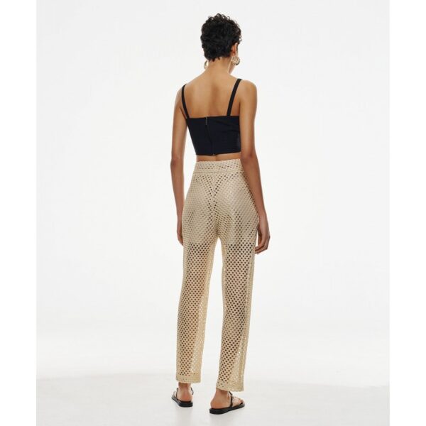 High-waist fishnet pants - Access Fashion - Image 4