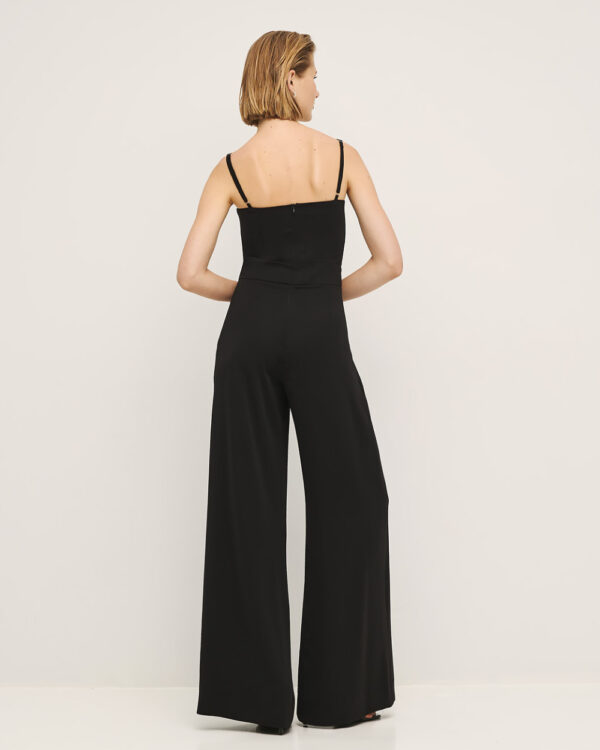 Jumpsuit with straps and pleats - Access Fashion - Image 4
