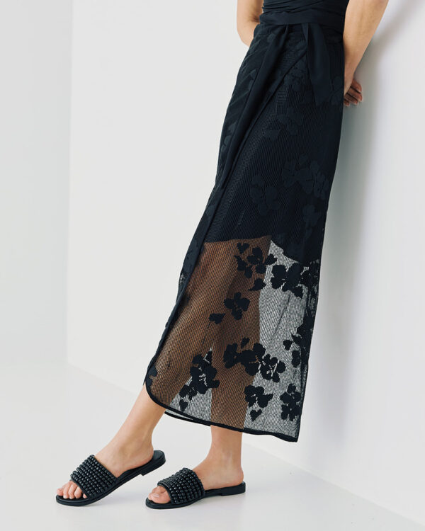 Wrap fishnet skirt - Access Fashion - Image 5
