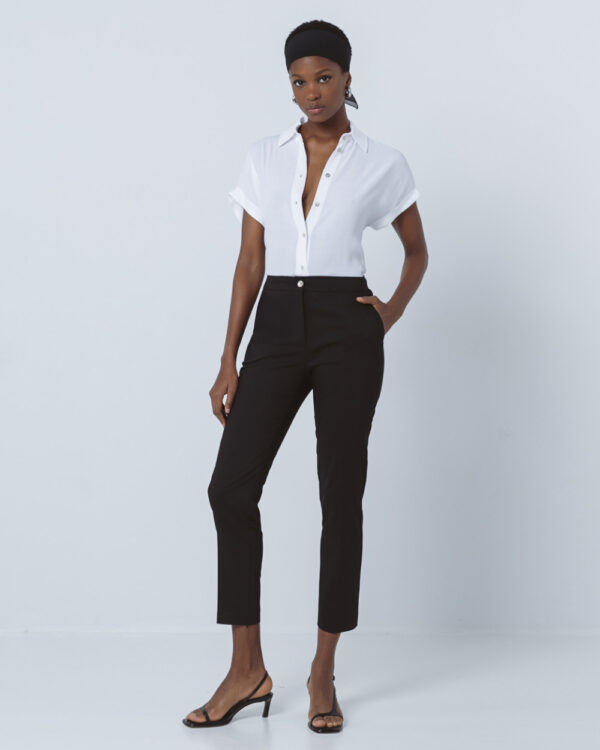 Shirt with short turn-up sleeves - Access Fashion - Image 8