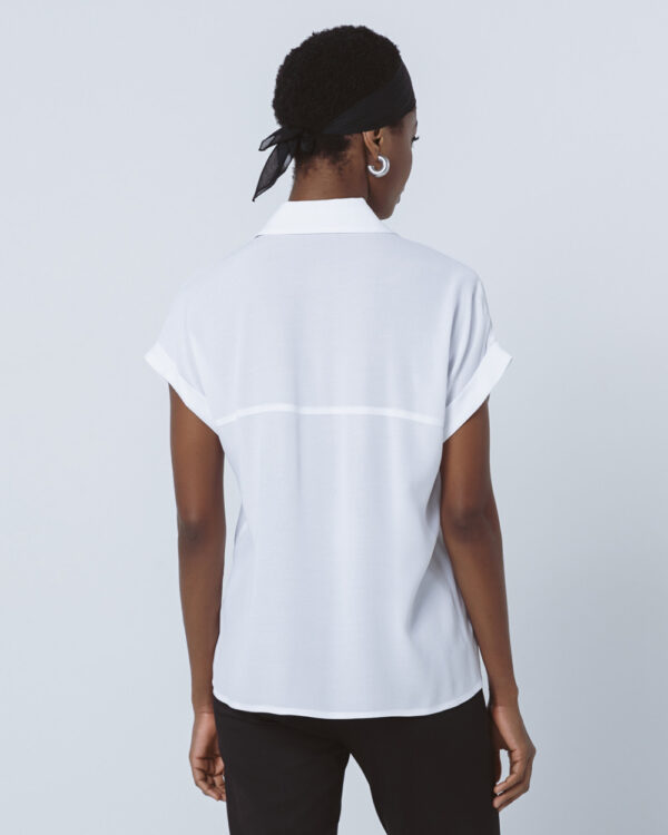 Shirt with short turn-up sleeves - Access Fashion - Image 9