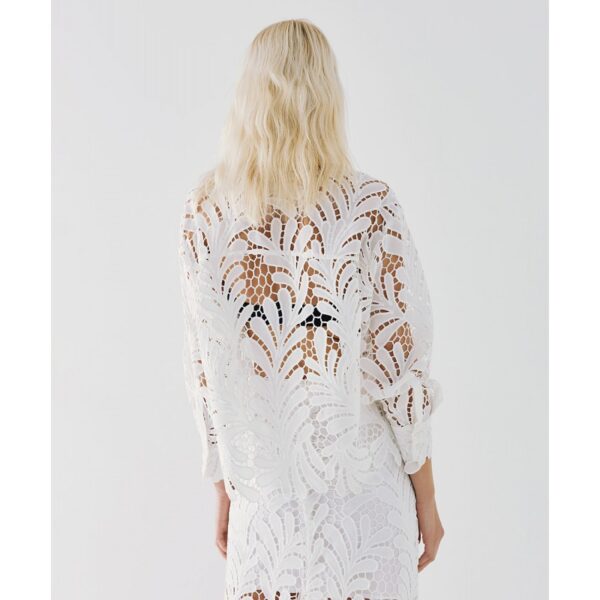 Cropped broderie shirt -Access Fashion - Image 4