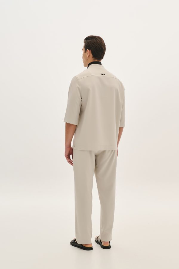 Wrap jacket with button -  P/coc - Image 12