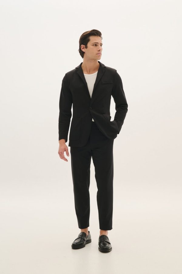 Single-breasted blazer with tailored fit - P/coc - Image 2
