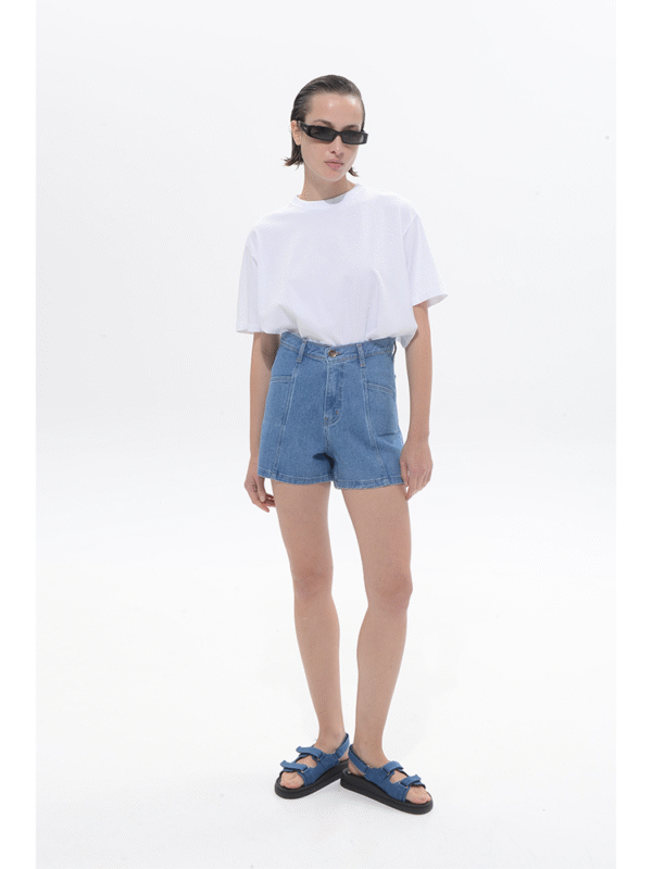 Thelma denim shorts - Sac & Co