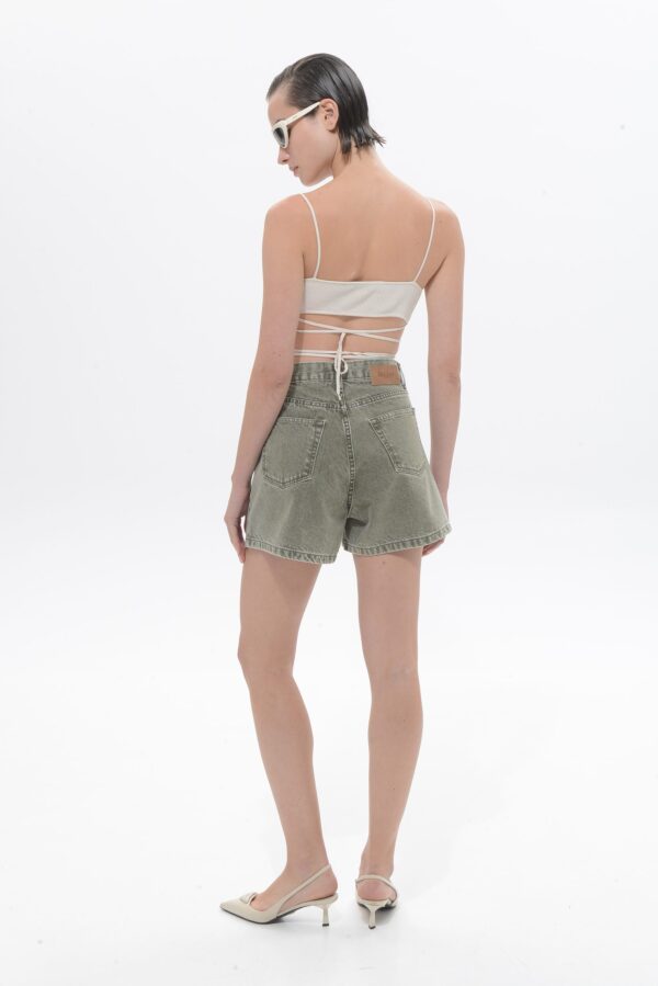 Thelma denim shorts - Sac & Co - Image 2