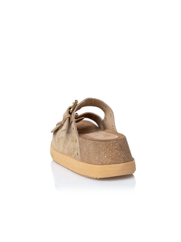 Suede wedge flats -Sante Shoes - Image 3