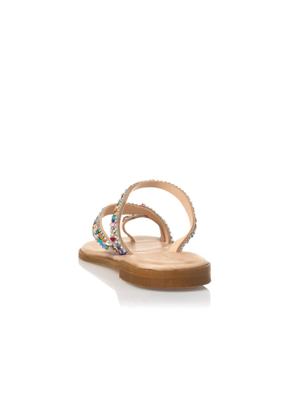 Multicolour embellishments flats - Sante Shoes - Image 3
