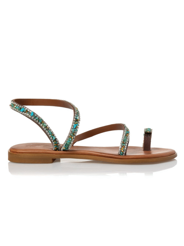 Decorative embellishments sandals - Sante Shoes - Image 5