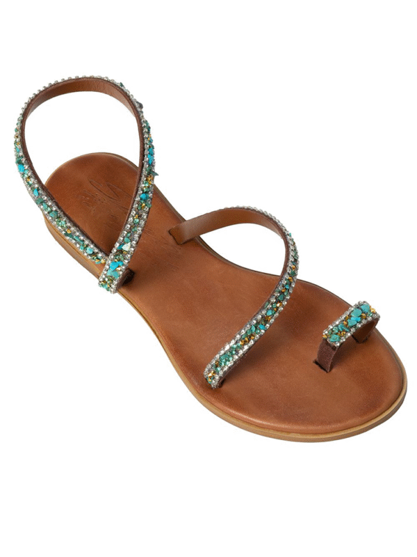Decorative embellishments sandals - Sante Shoes - Image 7