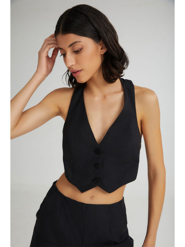 Christine crop vest - 4Tailors - Image 4