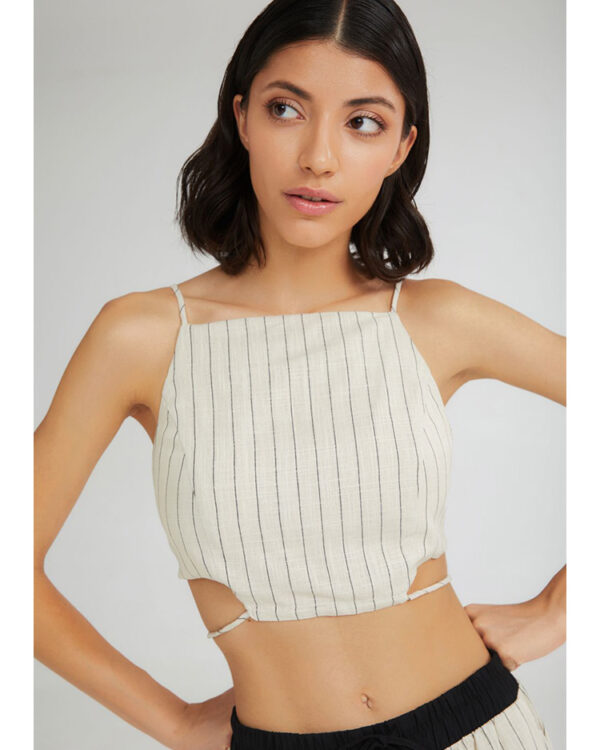 Selene striped crop top - 4Tailors