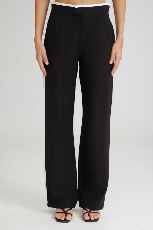 Monica trousers with contrasting details - 4Tailors - Image 8