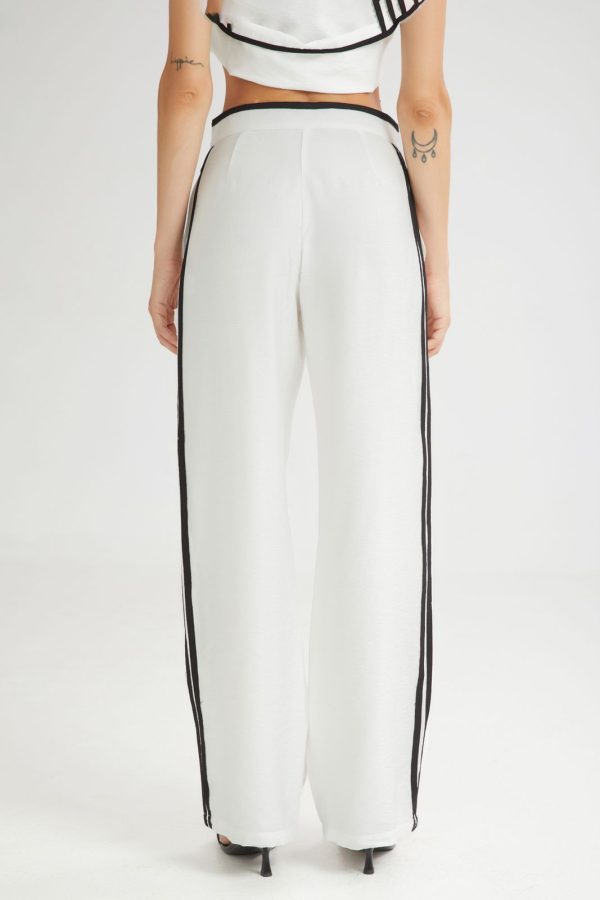 Monica trousers with contrasting details - 4Tailors - Image 5