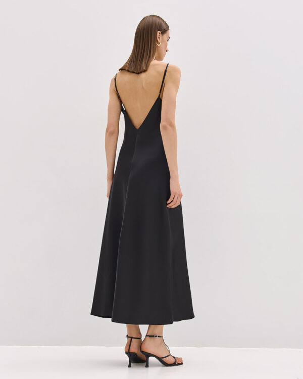 Satin strappy dress - Access Fashion - Image 6