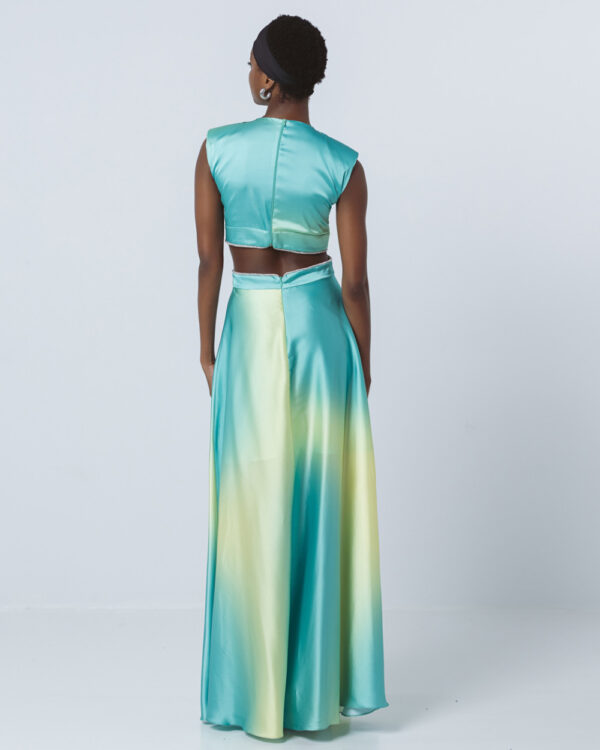 Maxi dress with a waist cut-out - Access Fashion - Image 5
