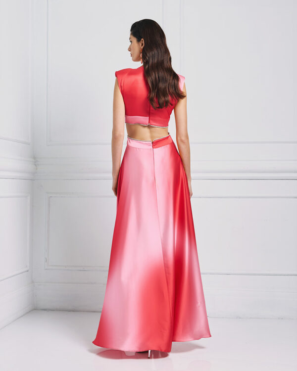 Maxi dress with a waist cut-out - Access Fashion - Image 10