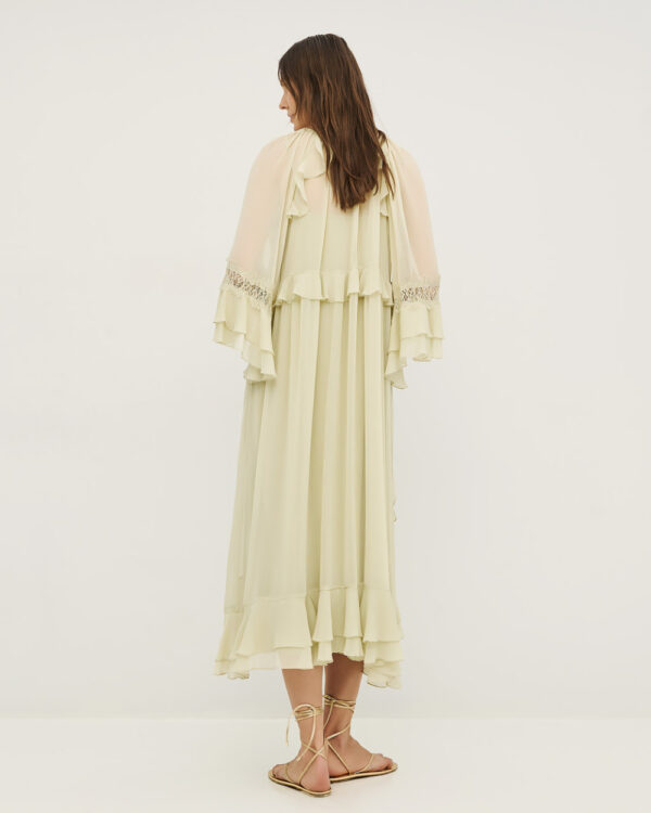 Maxi dress with ruffles- Access Fashion - Image 13