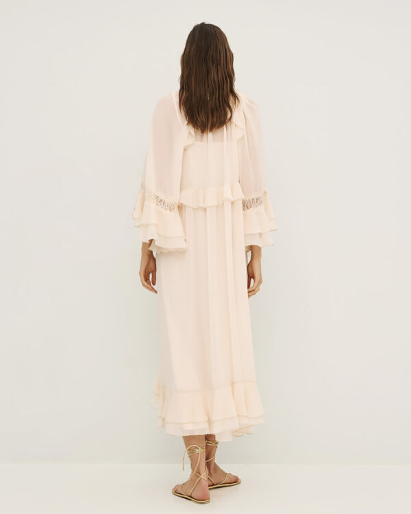 Maxi dress with ruffles- Access Fashion - Image 9