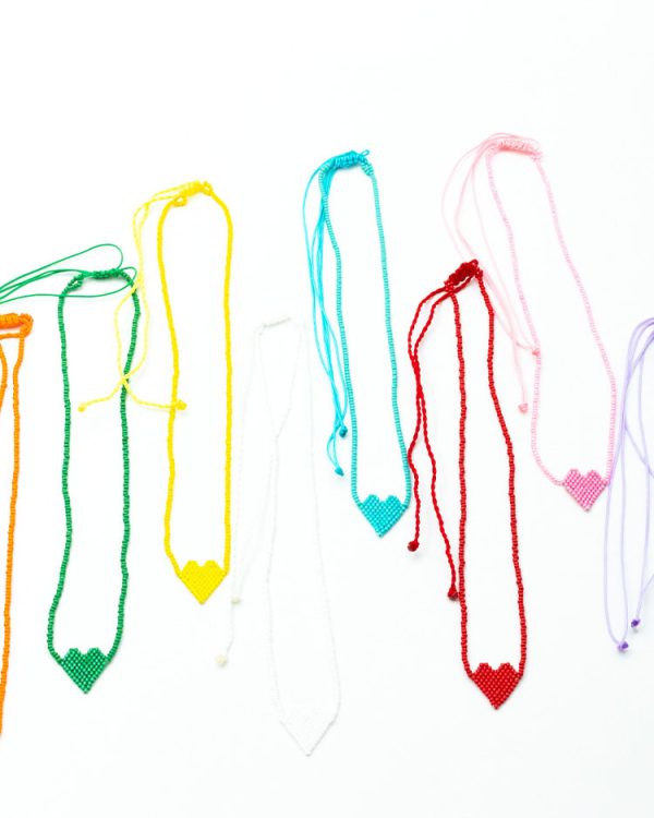 Miyuki heart necklace - Ifigenia Loukou