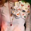 Enamel eye necklace - Ifigenia Loukou