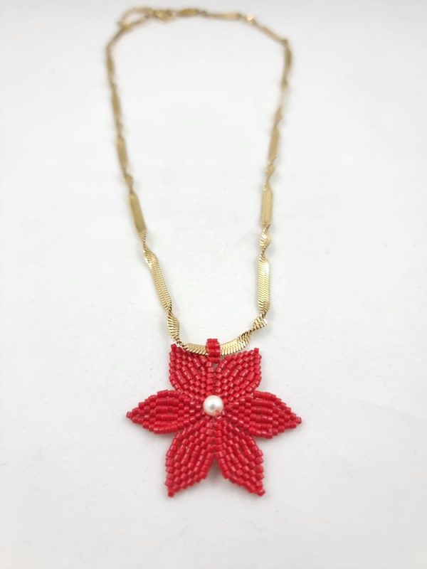 Miyuki floral necklace - Ifigenia Loukou - Image 2