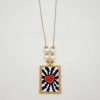 Miyuki heart necklace with pearls - Ifigenia Loukou