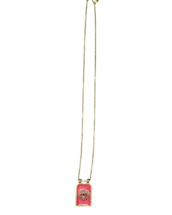 Eye charm necklace - Ifigenia Loukou