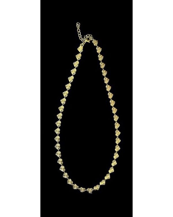 Short chain necklace with hearts - Ifigenia Loukou