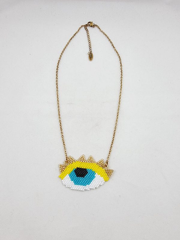 Miyuki eye necklace - Ifigenia Loukou - Image 4