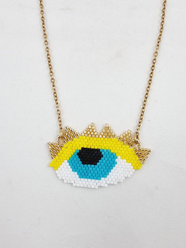 Miyuki eye necklace - Ifigenia Loukou - Image 5