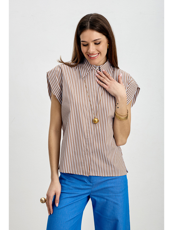 Striped sleeveless shirt - Innocent