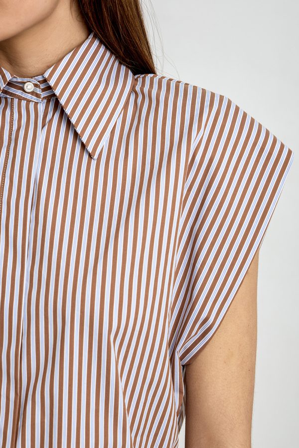 Striped sleeveless shirt - Innocent - Image 3