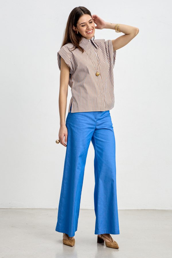 Striped sleeveless shirt - Innocent - Image 5