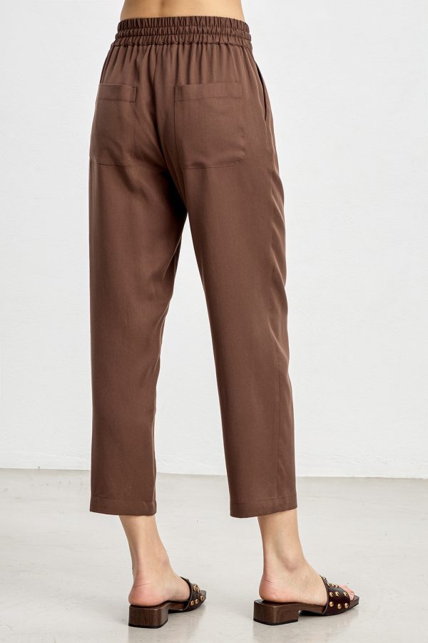 Straight-leg trousers  with elastic waist - Innocent - Image 3