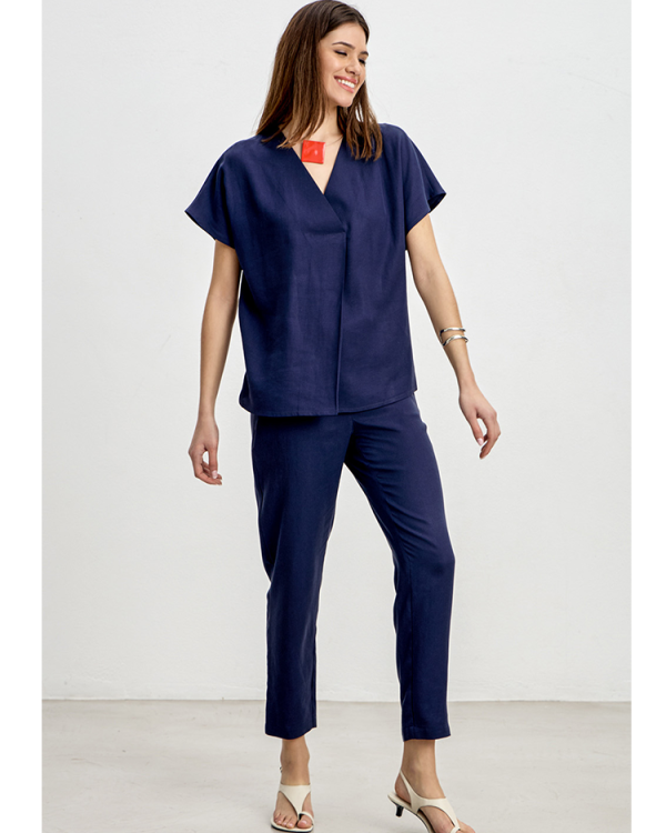 Trousers with elastic waist and drawstrings - Innocent