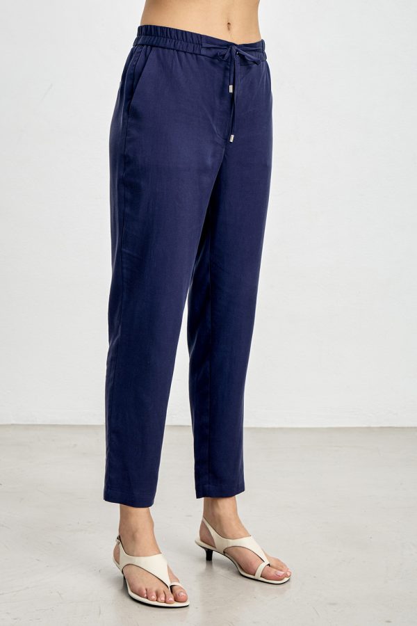 Trousers with elastic waist and drawstrings - Innocent - Image 3