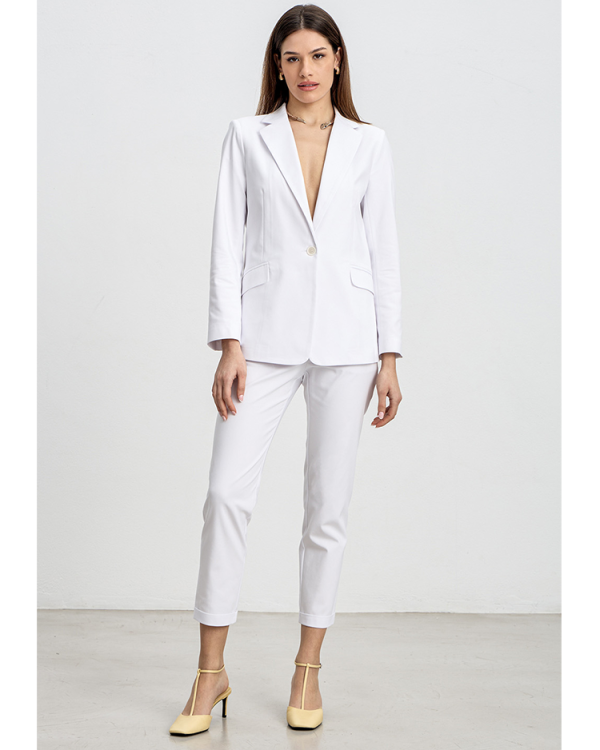 Straight-leg cropped trousers - Innocent