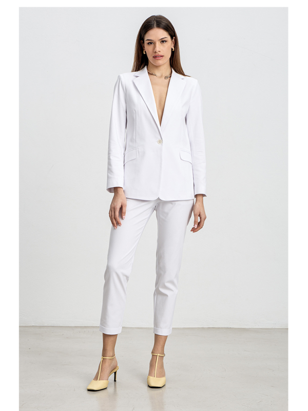Straight-leg cropped trousers - Innocent