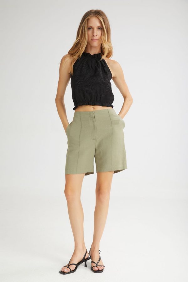 Emily halter neck crop top - 4Tailors - Image 6