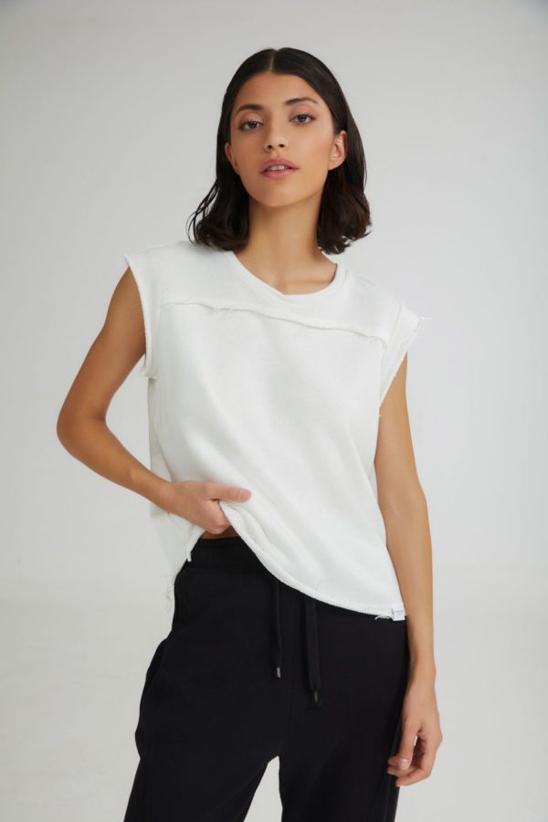 Sophia sleeveless top - 4Tailors - Image 2