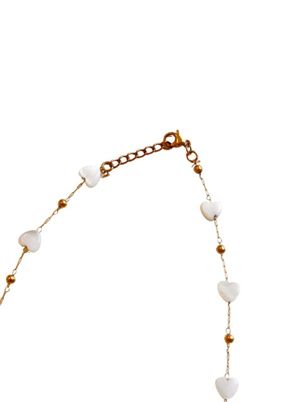 Short necklace with hearts - Ifigenia Loukou - Image 3