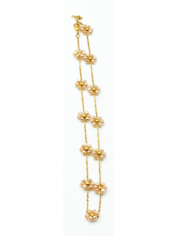 Short necklace with flowers - Ifigenia Loukou - Image 2