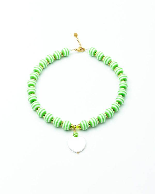 Short striped necklace - Ifigenia Loukou